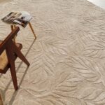 Handmade large living room rug, modern tufted carpet, home UAE