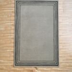 Handmade big rug Dubai, modern tufted carpet, large living room rugs UAE