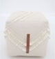 Natural Color Decorative Pouf - PF-166 (40x40x40cm) - Image 5