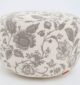 Modern and stylish pouf from Ramsha Home UAE, usable as a pouf seat, foot stool, or foot rest.
