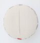 Modern and stylish pouf from Ramsha Home UAE, usable as a pouf seat, foot stool, or foot rest.