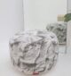 Stylish and modern pouf seat from Ramsha Home UAE, ideal as a foot stool and comfortable foot rest.