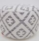 Contemporary pouf seat and foot stool, perfect as a modern foot rest for stylish homes in UAE.