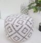 Contemporary pouf seat and foot stool, perfect as a modern foot rest for stylish homes in UAE.