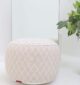 Versatile modern pouf serving as a foot rest, foot stool, and pouf seat for UAE homes.