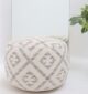 Modern pouf foot stool and pouf seat designed for comfort as a stylish foot rest in UAE homes.