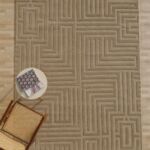 Rectangle multi-color rug featuring vibrant patterns, durable quality, and modern indoor décor style.