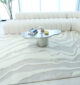 Detailed close-up of multicolor handmade area rug HTWV-127 showing premium wool, viscose, and cotton fibers