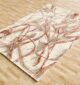 Machine-made rug with modern patterns, soft texture, and long-lasting durability for home décor.