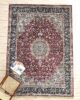 Durable machine-made rug with modern design, soft texture, and long-lasting quality for home décor.