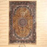 Machine-made rug with modern patterns, soft texture, and long-lasting durability for home décor.