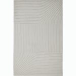 White Color Indoor Decor Novara Rug  - CMN 75 (190x290 cm)