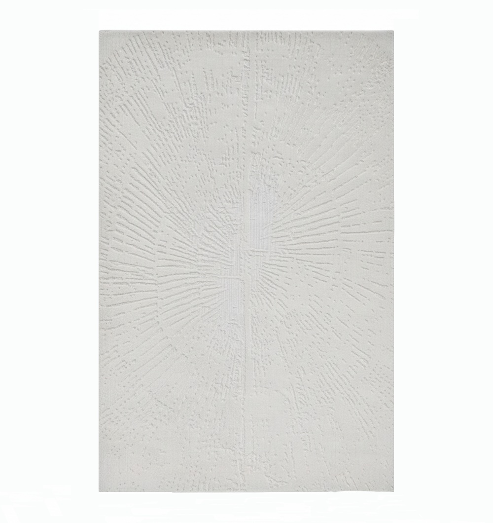 CMN-79-3 White Color Indoor Decor Novara Rug - CMN 79 (185x290 cm) - Image 1