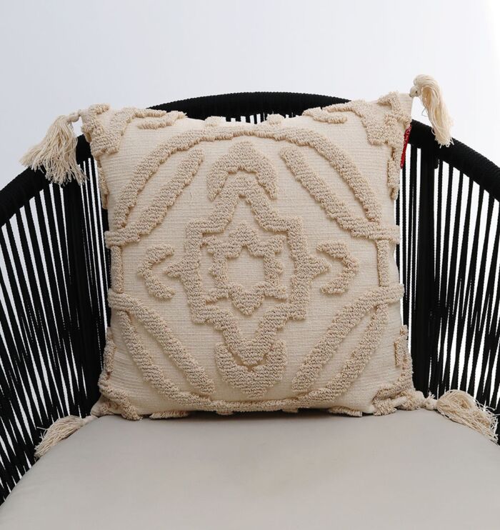 Handmade decorative cushion for living room, bedroom, and home décor styling