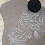 Natural White Color Handmade Area Rug - HTWV-137 (200x300 cm)