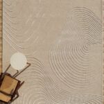 Elegant modern carpet for living room and bedroom, premium design with durable texture, perfect home carpet in Dubai.