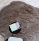 A luxurious handmade rug crafted from hand woven wool with a soft white fur texture, designed as a shag rug for modern homes in Dubai and across UAE.