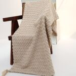 Cotton Natural Color Throw TAL 060 (130x175cm)