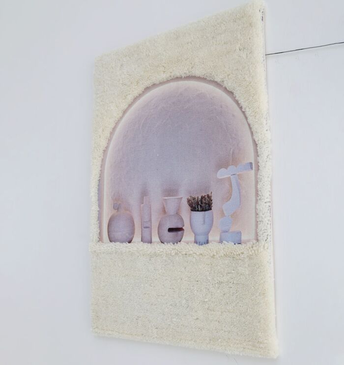 Handcrafted wall hanging planters and fabric wall hangings perfect for outdoor and indoor wall decor