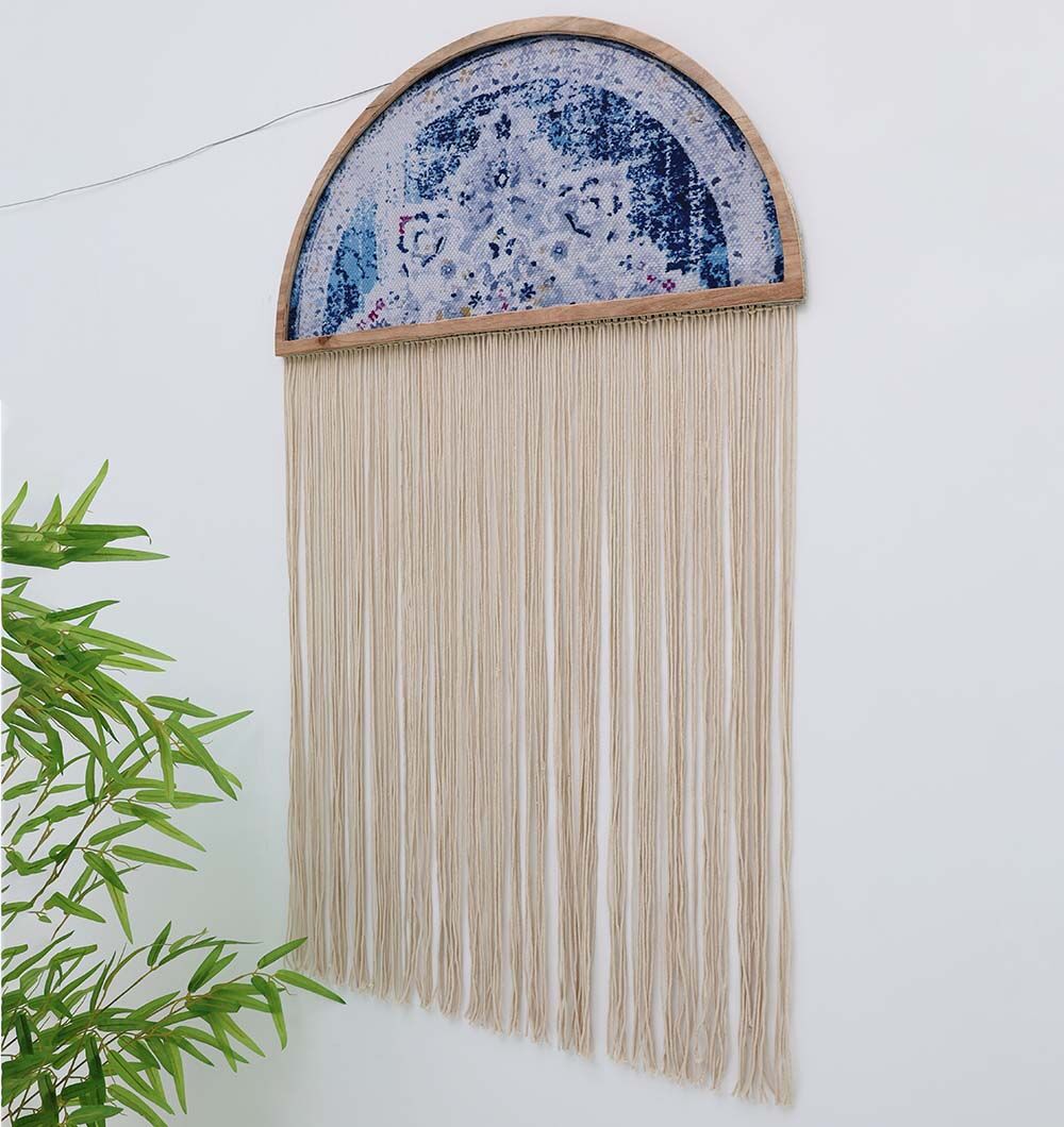 Fabric Wall Hangings and Wall Hanging Decor | Wall Art Dubai and Wall Frames UAE Handcrafted wall hanging planters and fabric wall hangings perfect for outdoor and indoor wall decor