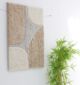 Handcrafted wall hanging planters and fabric wall hangings perfect for outdoor and indoor wall decor
