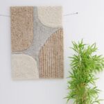 Handcrafted wall hanging planters and fabric wall hangings perfect for outdoor and indoor wall decor