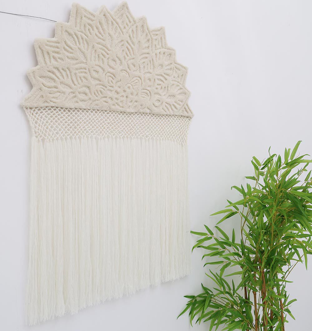 Fabric Wall Hangings and Wall Hanging Decor | Wall Art Dubai and Wall Frames UAE Handcrafted wall hanging planters and fabric wall hangings perfect for outdoor and indoor wall decor