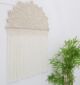Handcrafted wall hanging planters and fabric wall hangings perfect for outdoor and indoor wall decor