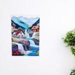 Decorative wall hanging for modern home wall decor, wall art Dubai, and stylish outdoor wall hangings
