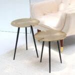 Luxury modern side table by Ramsha Home رمشا المنزل for stylish interiors