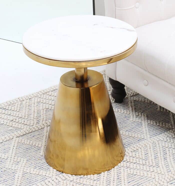 Luxury modern side table by Ramsha Home رمشا المنزل for stylish interiors