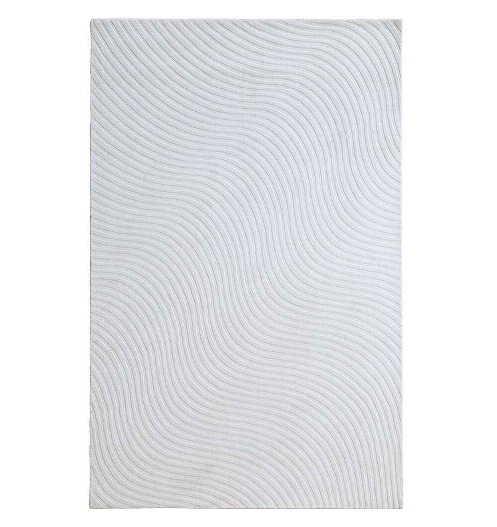 CMN-85 (6) Rectangle White Color Novara Rug  - CMN 85 (200x300 cm) - Image 5