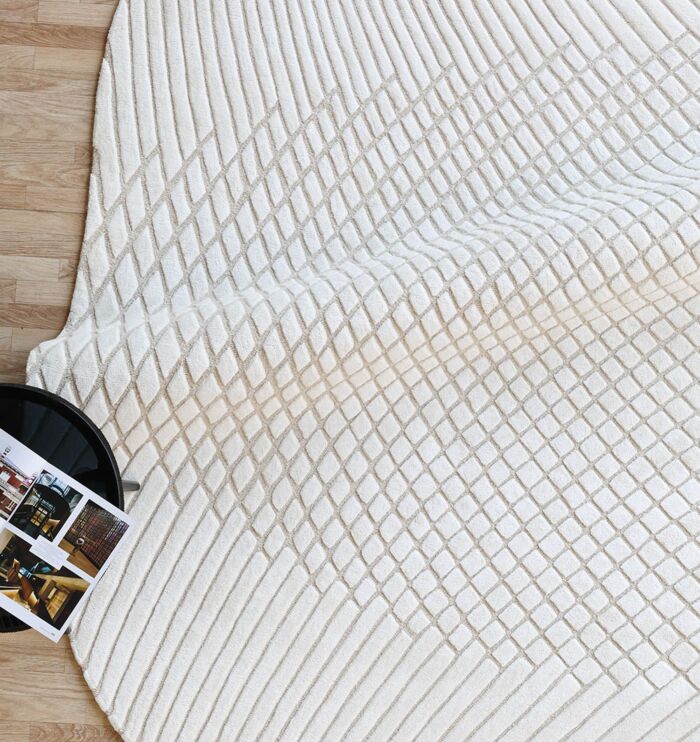Elegant handmade rugs by Ramsha Home رمشا المنزل for modern flooring and interior styling