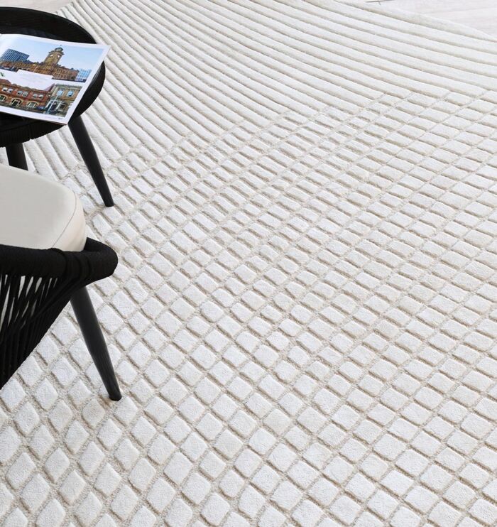 Elegant handmade rugs by Ramsha Home رمشا المنزل for modern flooring and interior styling