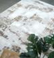 Stylish washable Turkish polyester rug, ideal for indoor and outdoor use, perfect as living room carpet, bedroom rugs, or home UAE décor.