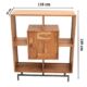 Book Shelf with 1 Door and Iron Stand – Modern Home Furniture Dubai