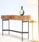 Modern luxury console table by Ramsha Home رمشا المنزل for entryway and living room décor