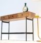 Modern luxury console table by Ramsha Home رمشا المنزل for entryway and living room décor