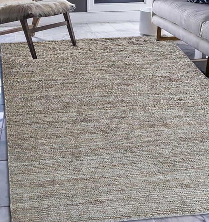 Natural jute rug handmade for eco friendly indoor and outdoor floorings