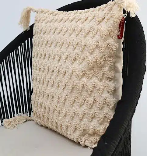 Decorative cushion adding comfort and style to living space