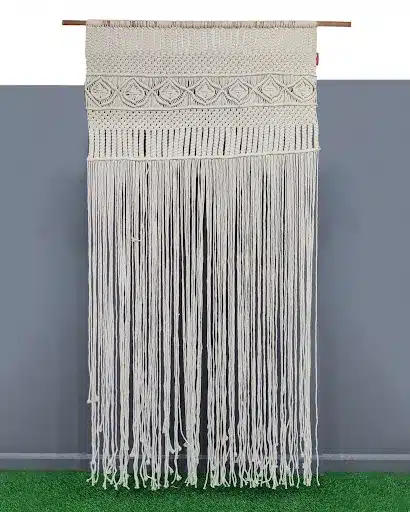 Elegant designer curtain enhancing modern home interior