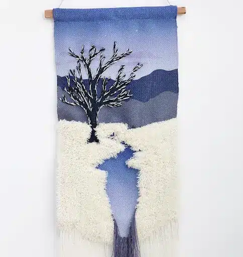 Modern wall decor adding style and elegance to interior space