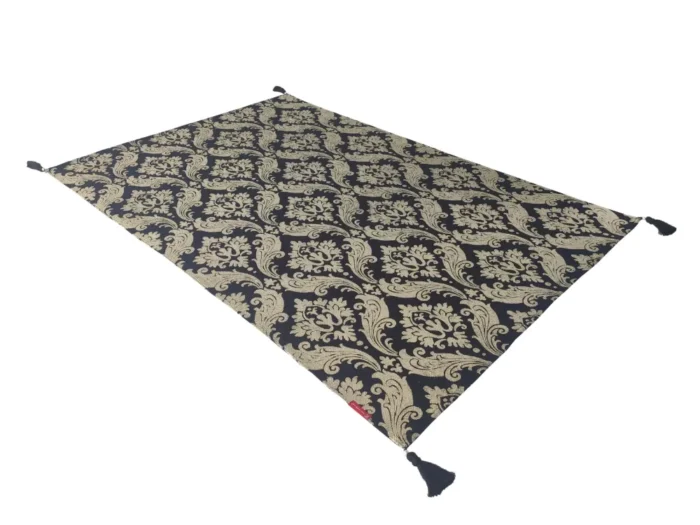 Screen printed handmade rug for modern home floorings, rugs Dubai, dining table rugs, and outdoor rugs