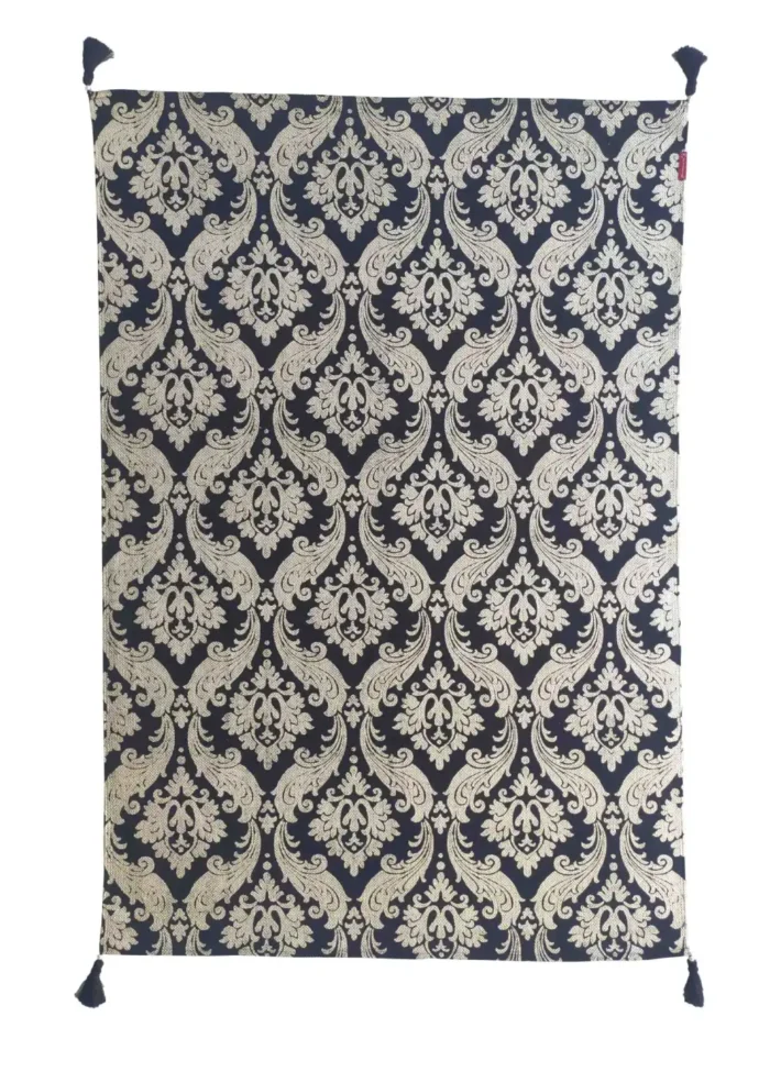 Screen printed handmade rug for modern home floorings, rugs Dubai, dining table rugs, and outdoor rugs