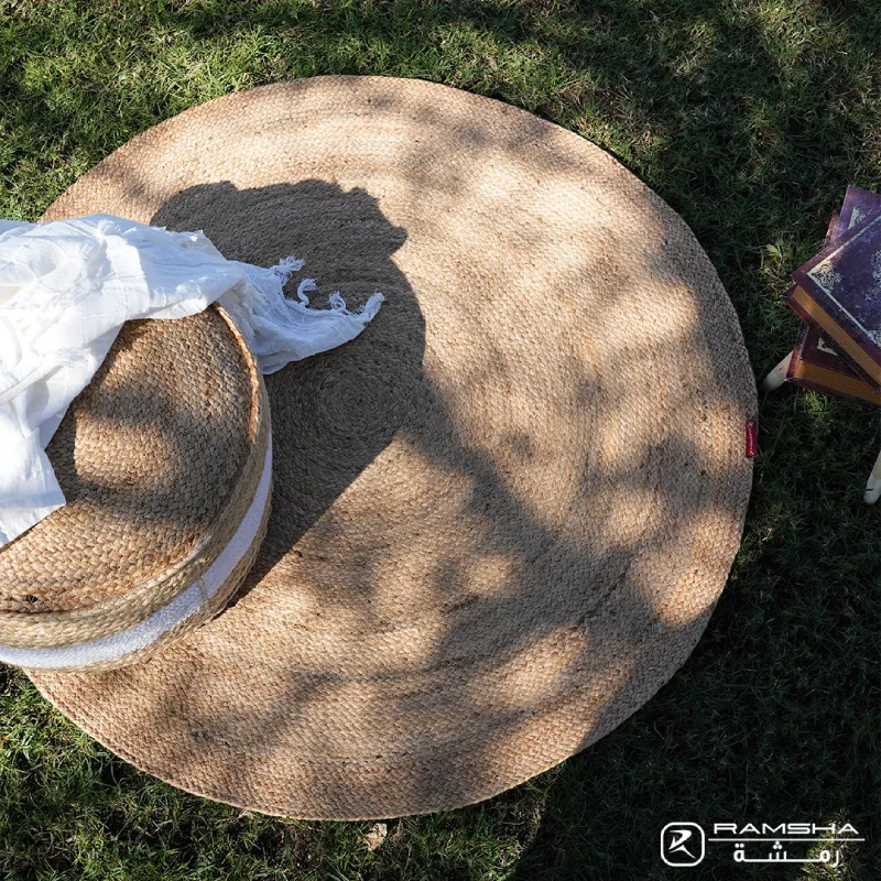 Blog Featured Image Natural handmade jute rug for eco friendly indoor and outdoor floorings in Dubai