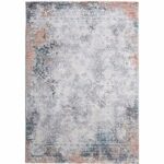 Multi Color Distressed Rug (150 x 210 cm) – Machine Made – MMB‑28