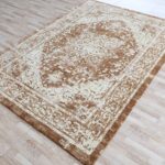 Traditional Brown Medallion Novara Carpet - CMN 91 (170x240cm)