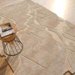 Modern Viscose & Wool Handmade Carpet 200x300 – HTWV-172