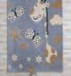 Giraffe Nursery Rug - Blue Grey Cloud Kids Area Carpet KD-003 (120x180cm) - Image 2