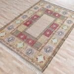Symmetrical Bordered Traditional Kilim Rug - KLM 007 (170x240cm)